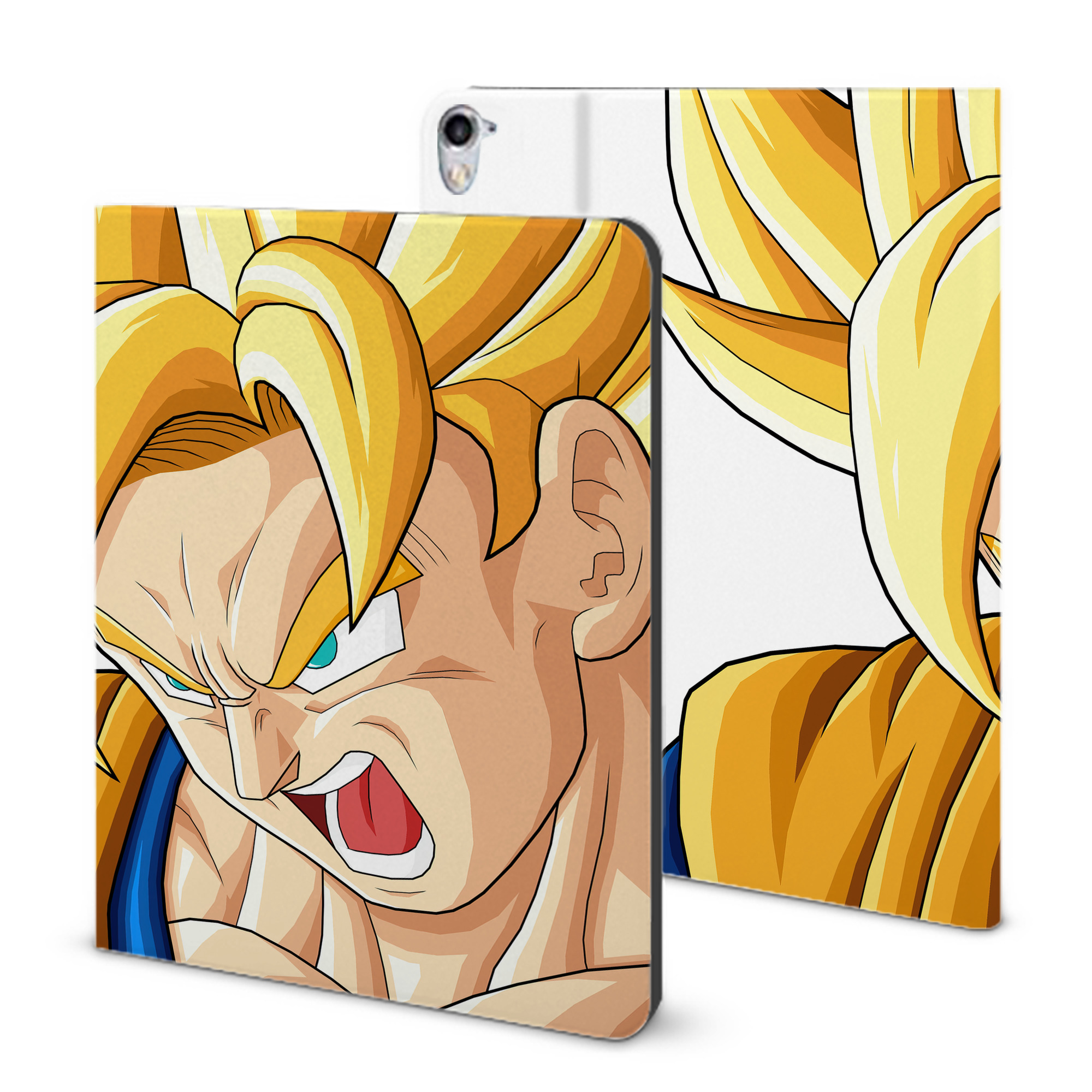 （画像用） ドラゴンボール DRAGON BALL IPad ケース ブック型 PUレザー TPU 耐衝撃 軽量 薄型 ペン収納なし 全面保護 IPad 各モデル対応
